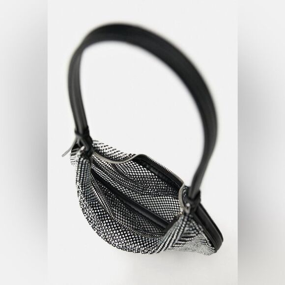 ZARA SPARKLY SHOULDER BAG - Picture 10 of 11